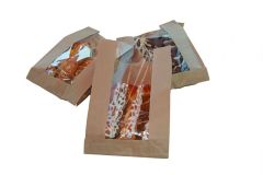 Natural Kraft Grs Res Window Bag